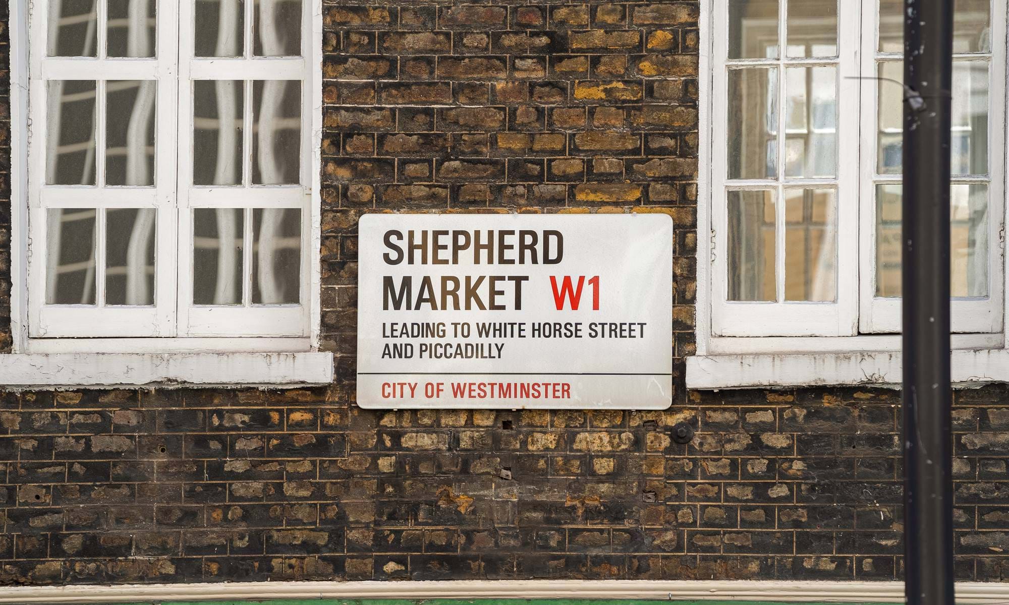 Sign of Shepherd Market
